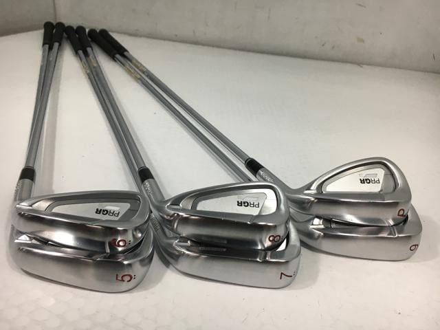 返品OK 【中古ゴルフクラブ】(6本セット)プロギア PRGR 02 アイアン