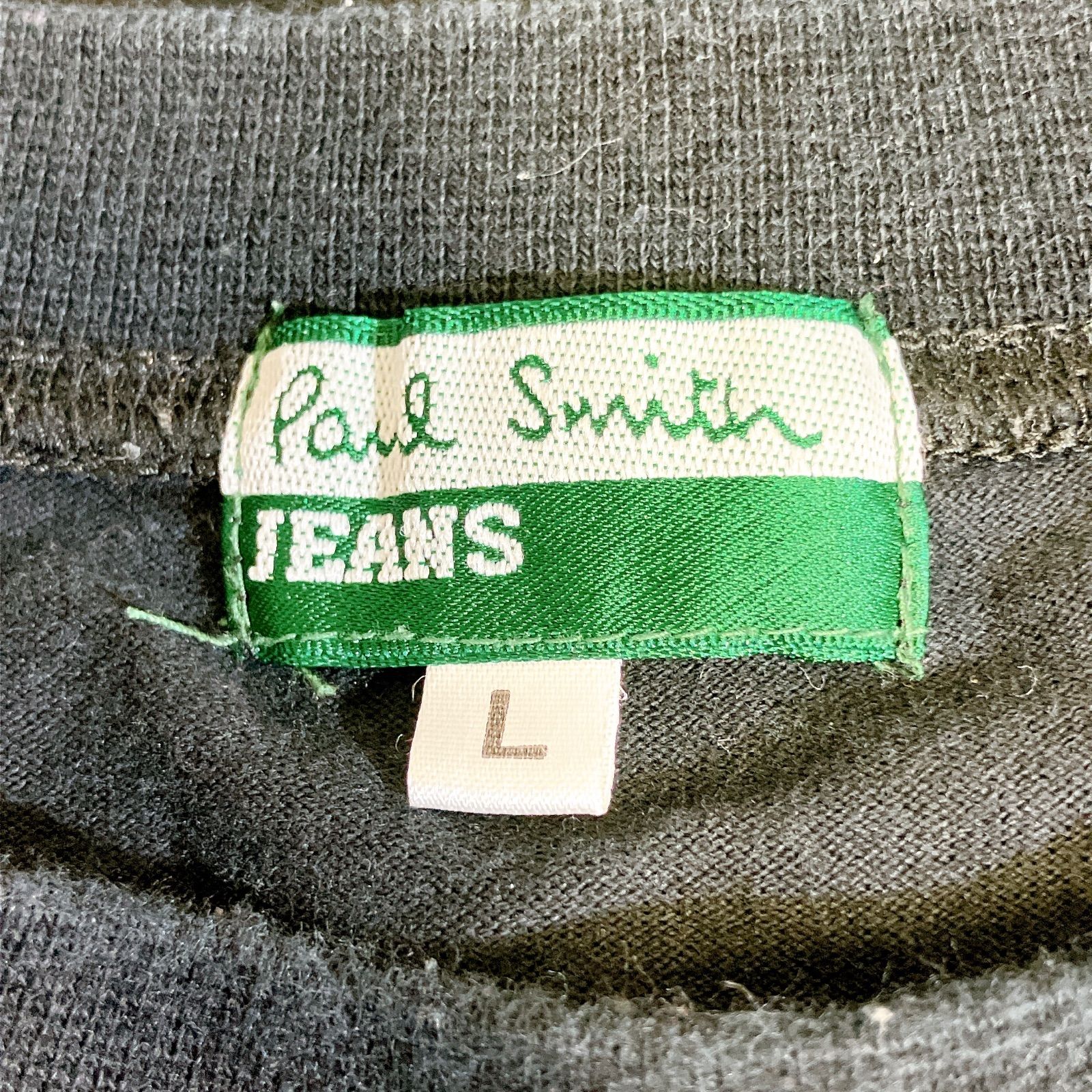 Paul Smith JEANS ポールスミス ジーンズ 長袖 カットソー ネイビー カラフルカップルプリント レディース トップス Lサイズ -  メルカリ