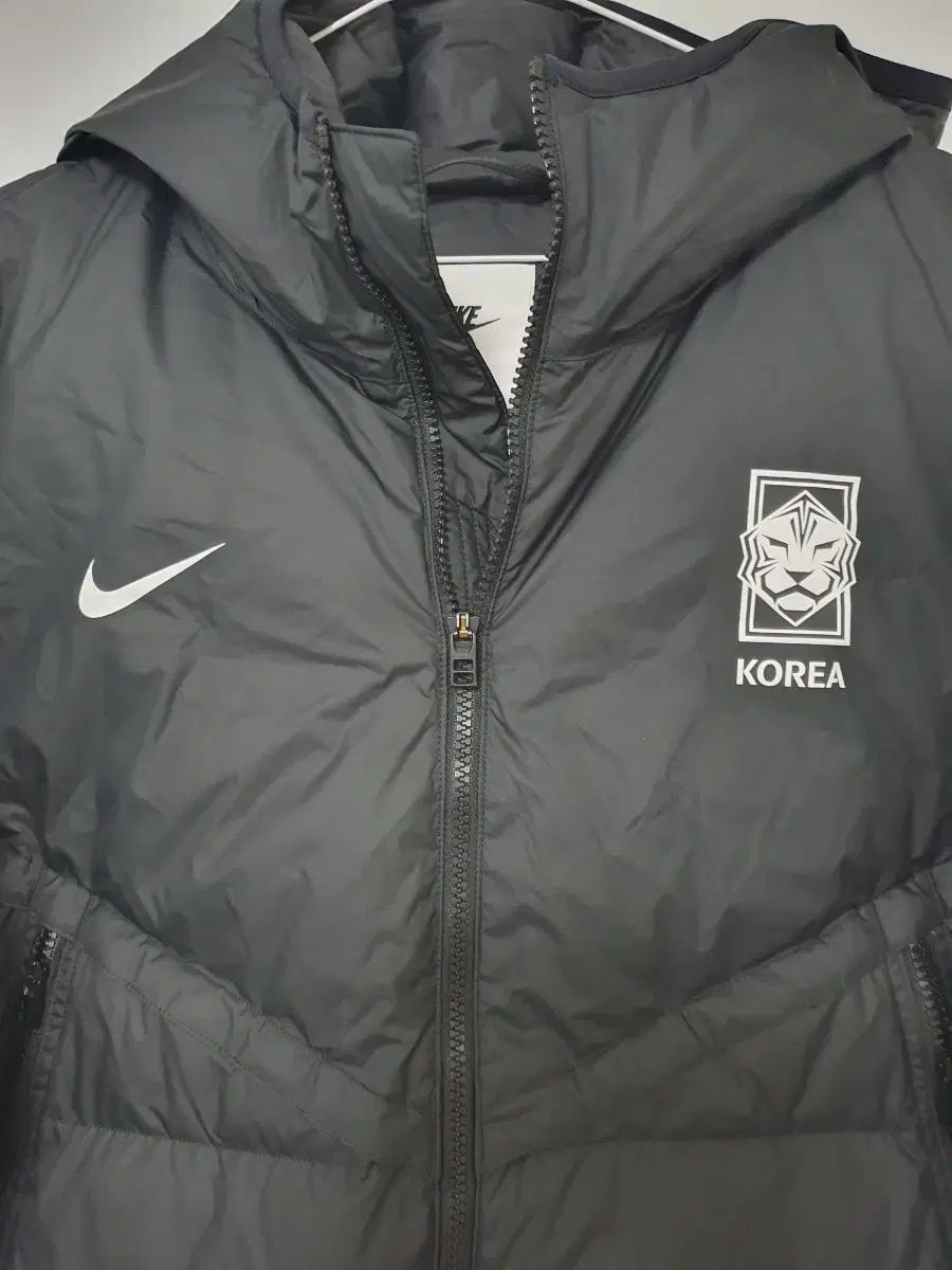 NIKE ナイキ 正規品 大韓民国 サッカー ナショナルチーム ロング ダウン ブラック