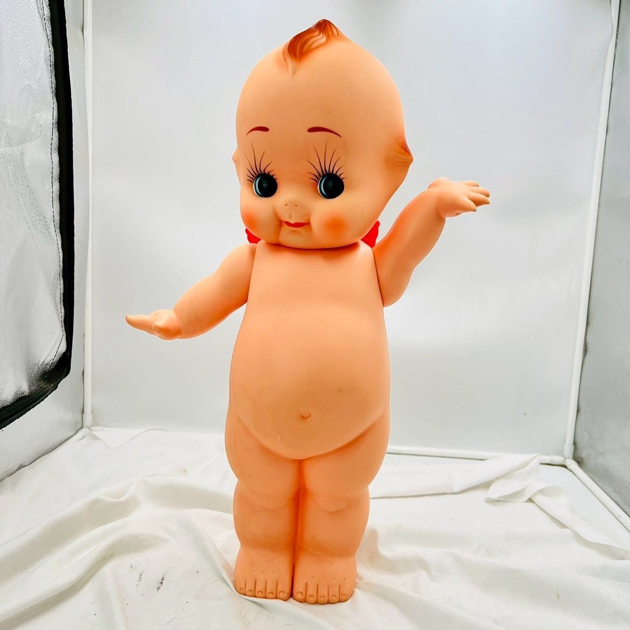 D6『昭和レトロ 特大 キューピー人形～高さ55cm ソフビ