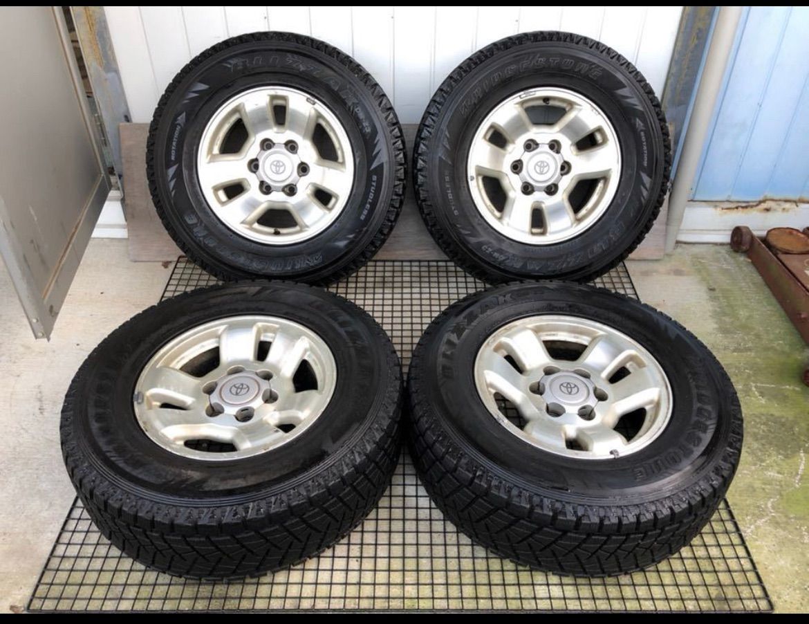 トヨタ サーフ 純正 P255/70R16 7J+15 6穴 PCD139.7 16インチ 