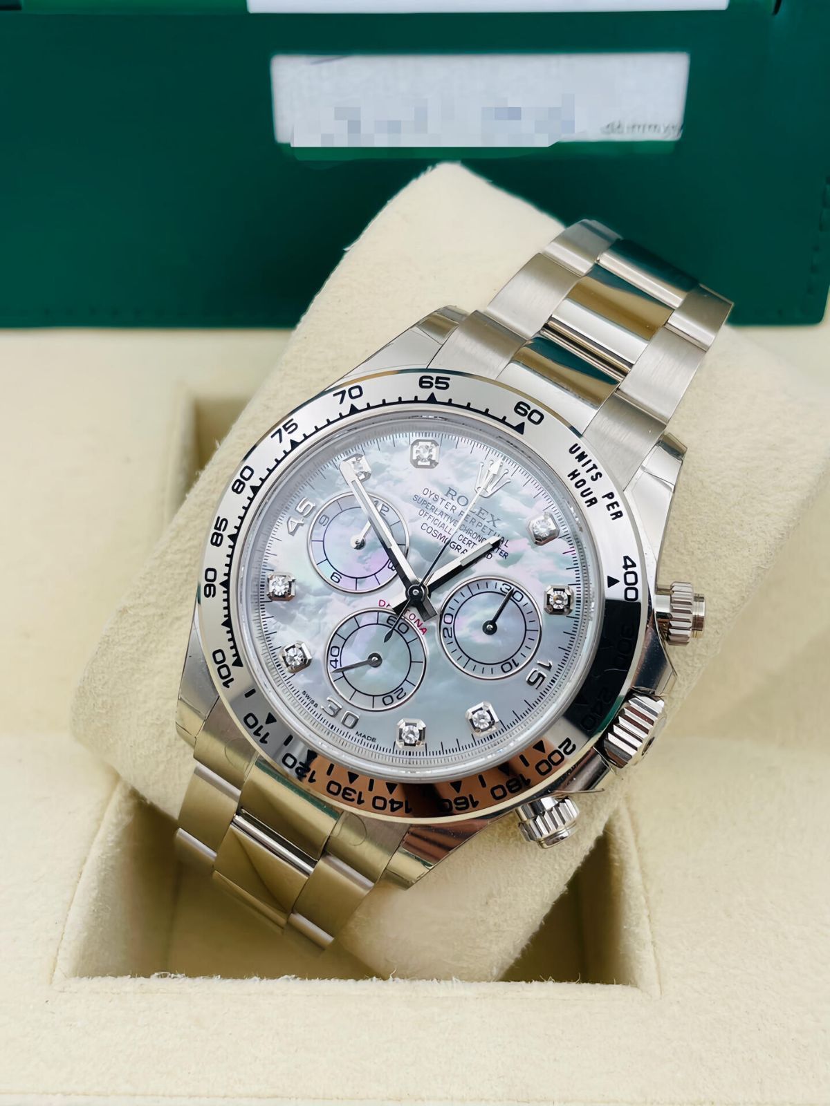 ご購入大歓迎です Rolex ロレックス デイトナ 時計／ホワイト