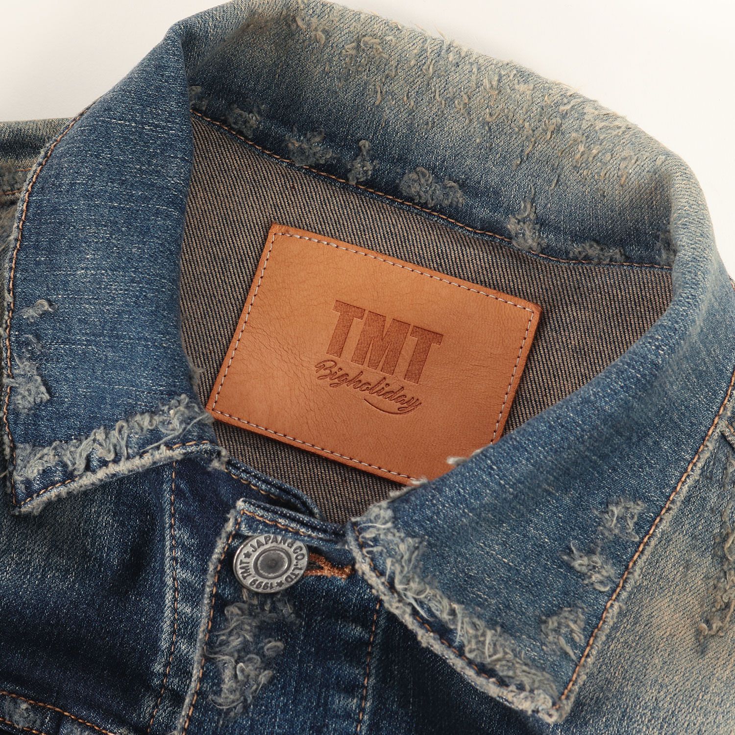 美品】 TMT ティーエムティー ジャケット インディゴ サイズ:M