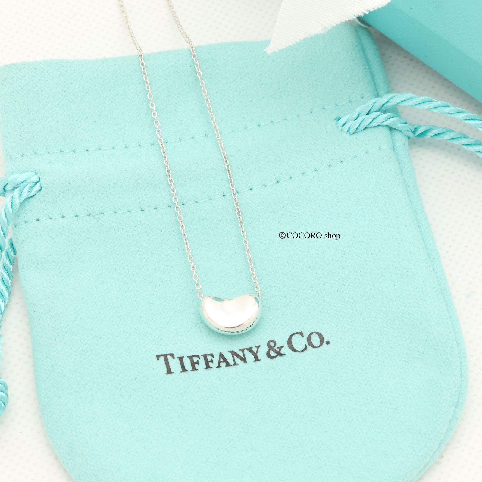 美品】ティファニー TIFFANY&Co. スモール ビーン エルサペレッティ