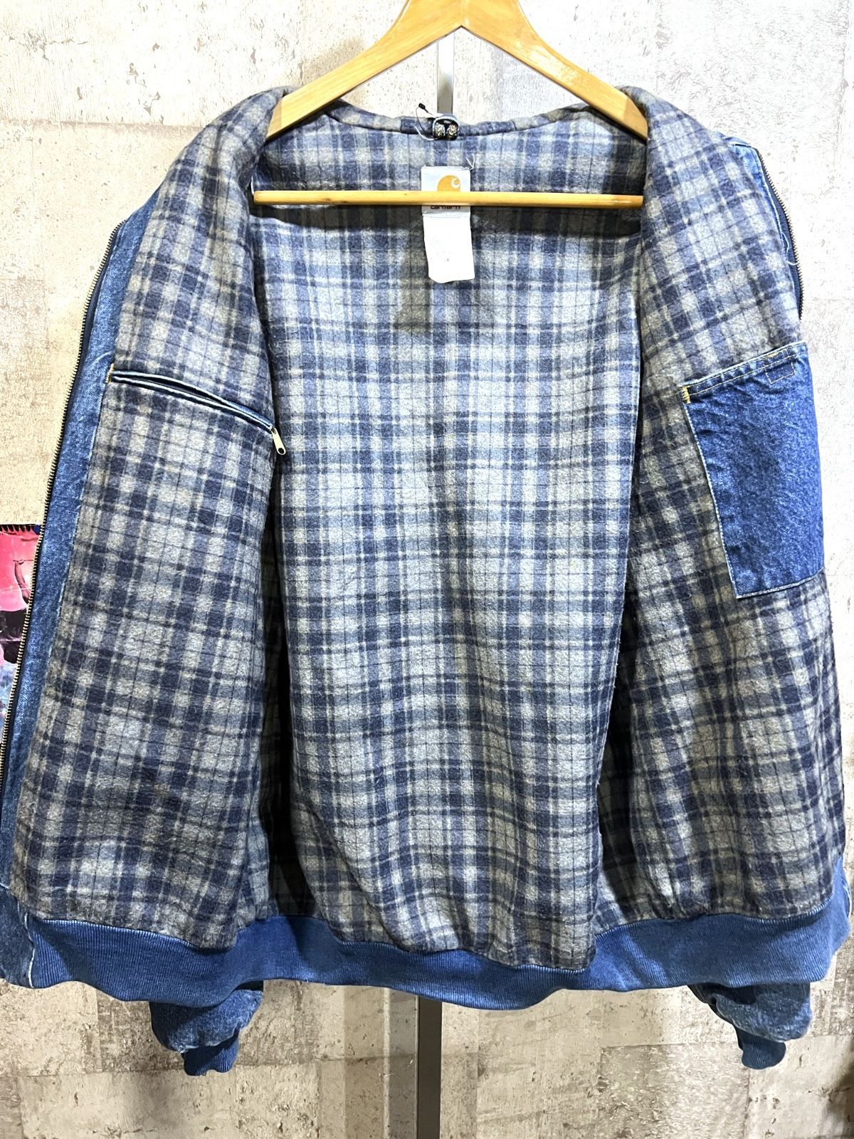 carhartt デニム アクティブジャケット J139DST VINTAGE CARHARTT DENIM HOODED ACTIVE JACKET J139DST 1990S