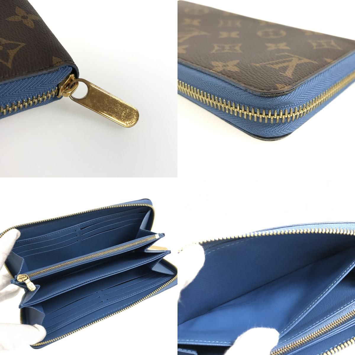 ルイ・ヴィトン LOUIS VUITTON モノグラム ジッピーウォレット M63894 