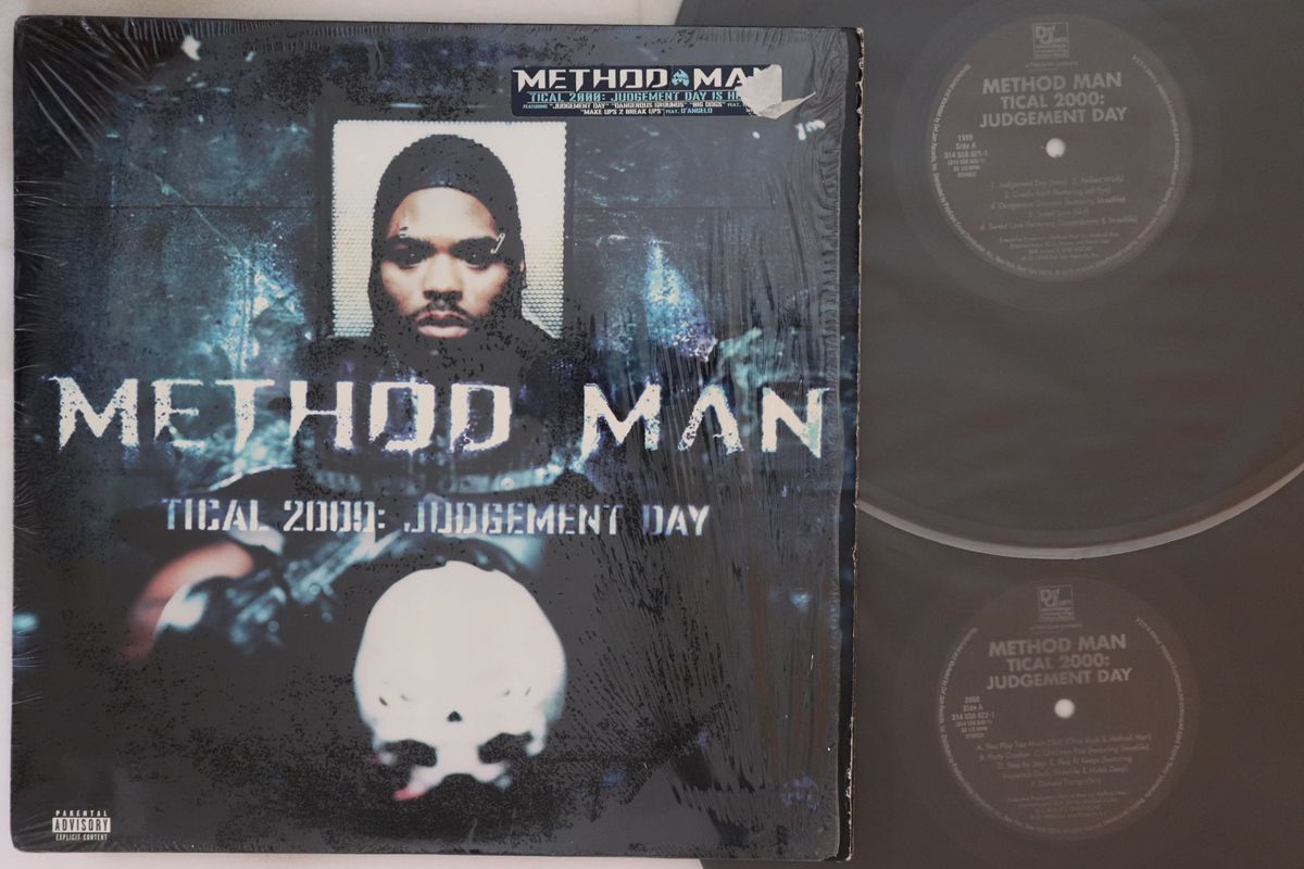 米2discs LP Method Man Tical 2000: Judgement Day 3145589201 DEF JAM /00520 Method Man – Tical 2000: Judgement Day (Instrumental) – 2 x