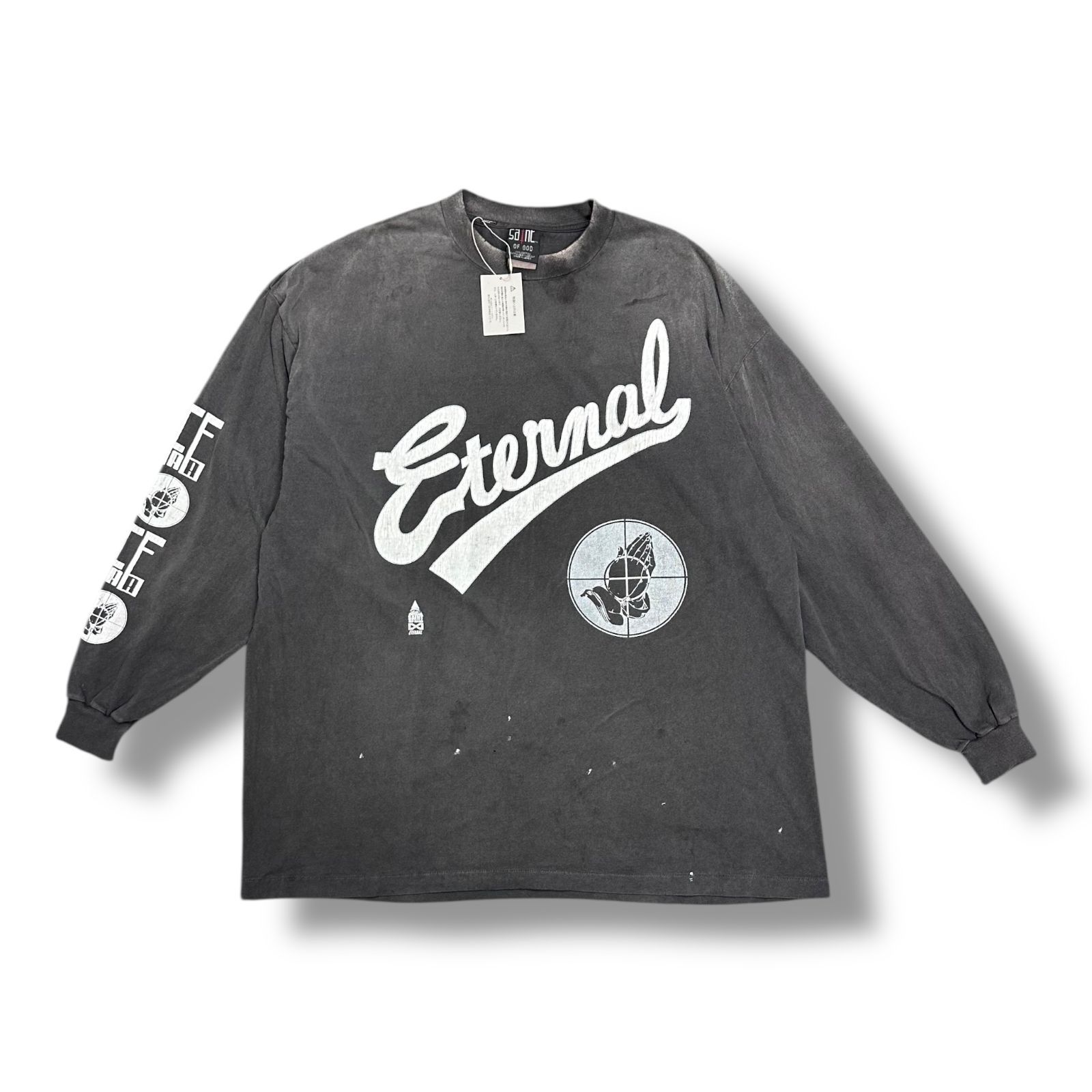 SAINT MICHAEL × FEAR OF GOD 25SS FG_LS TEE / SNT OF GOD コラボ T