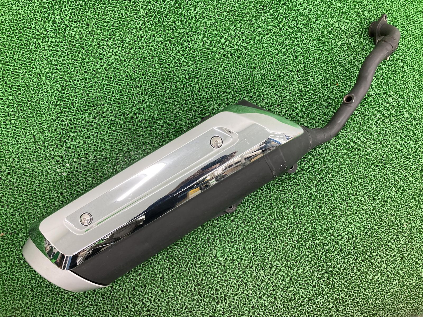 スカイウェイブ マフラー 06H2 スズキ 純正 中古 バイク 部品 CJ44A CJ45A フルエキ インジェクション コケキズ無し 車検 Genuine