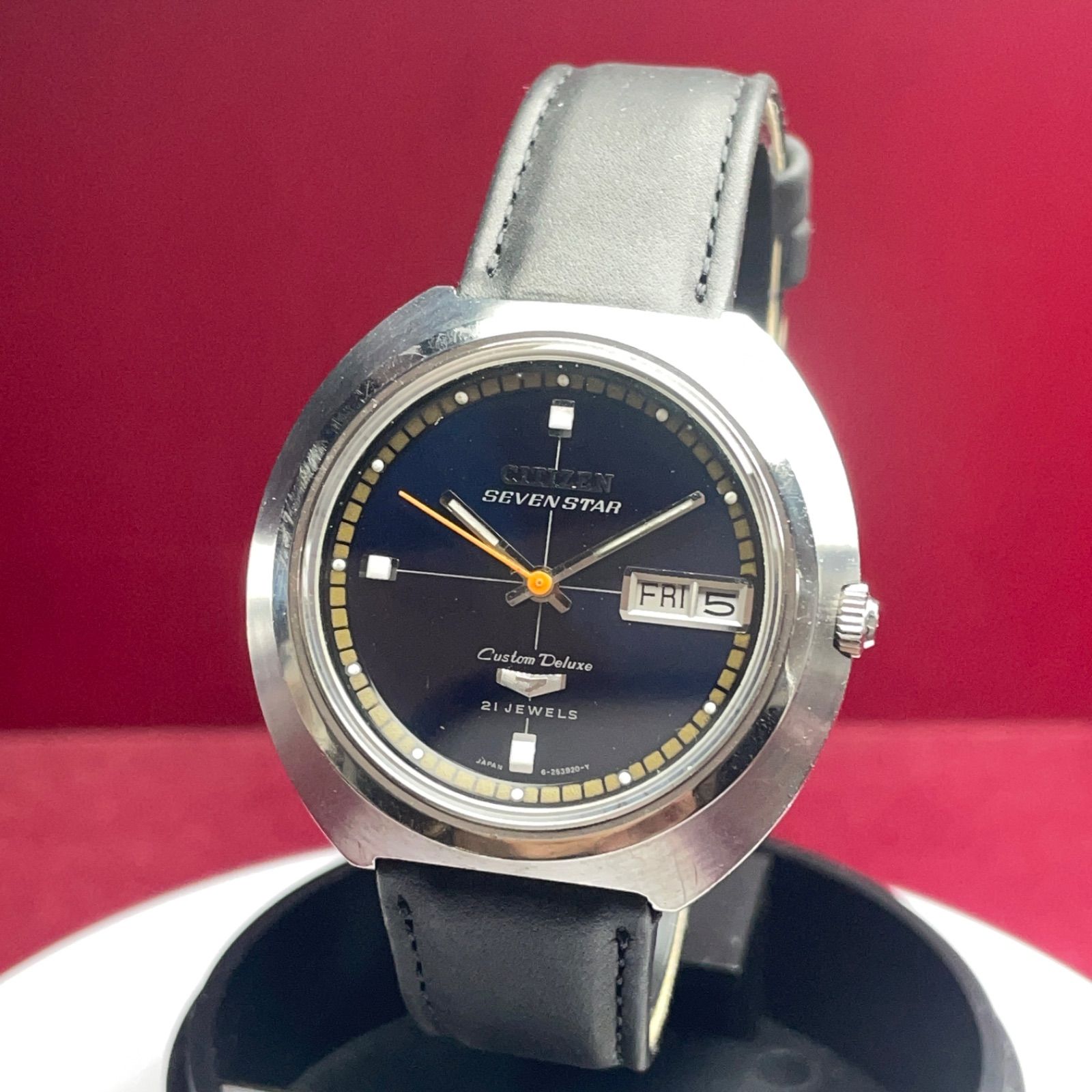 OH済】CITIZEN 7 STAR Deluxe 風防新品 日本製 腕時計 【公式通販】