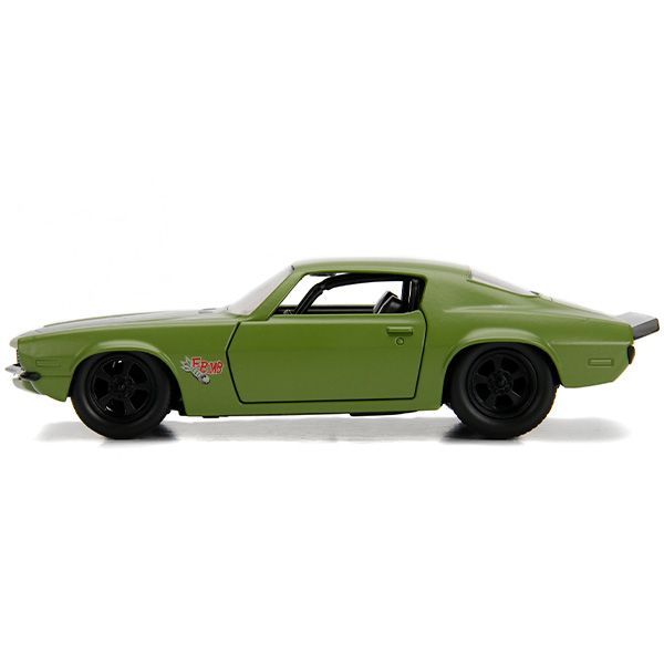 JADATOYS 1:32 ワイルドスピードダイキャストカー 1973 CHEVY CAMARO