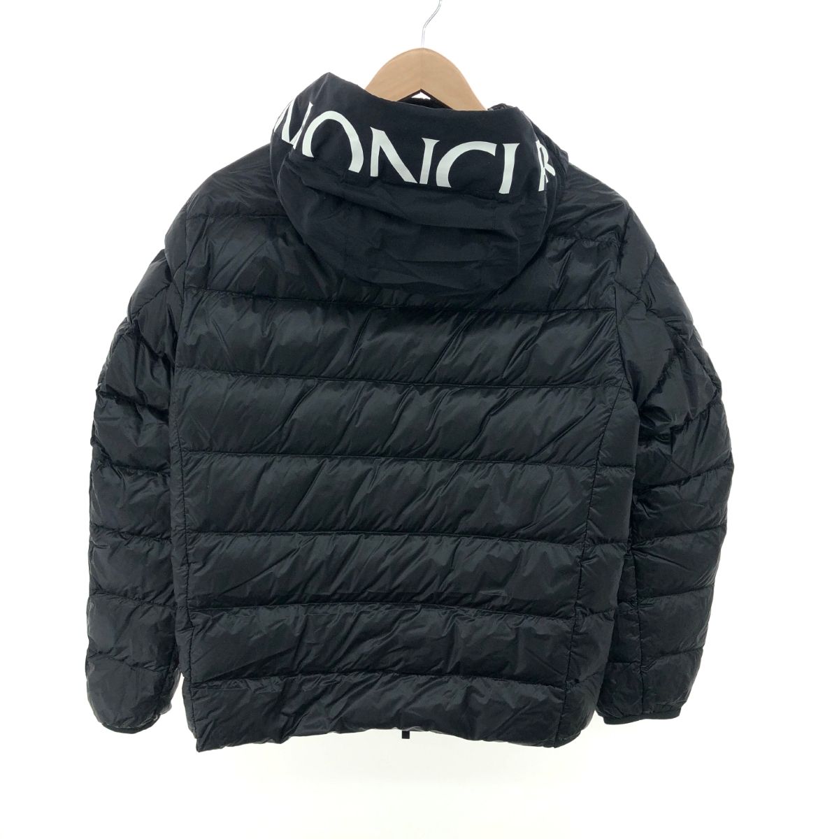 良好 MONCLER モンクレール PROVINS ダウンジャケット サイズ 1 ブラック メンズ 241005004465