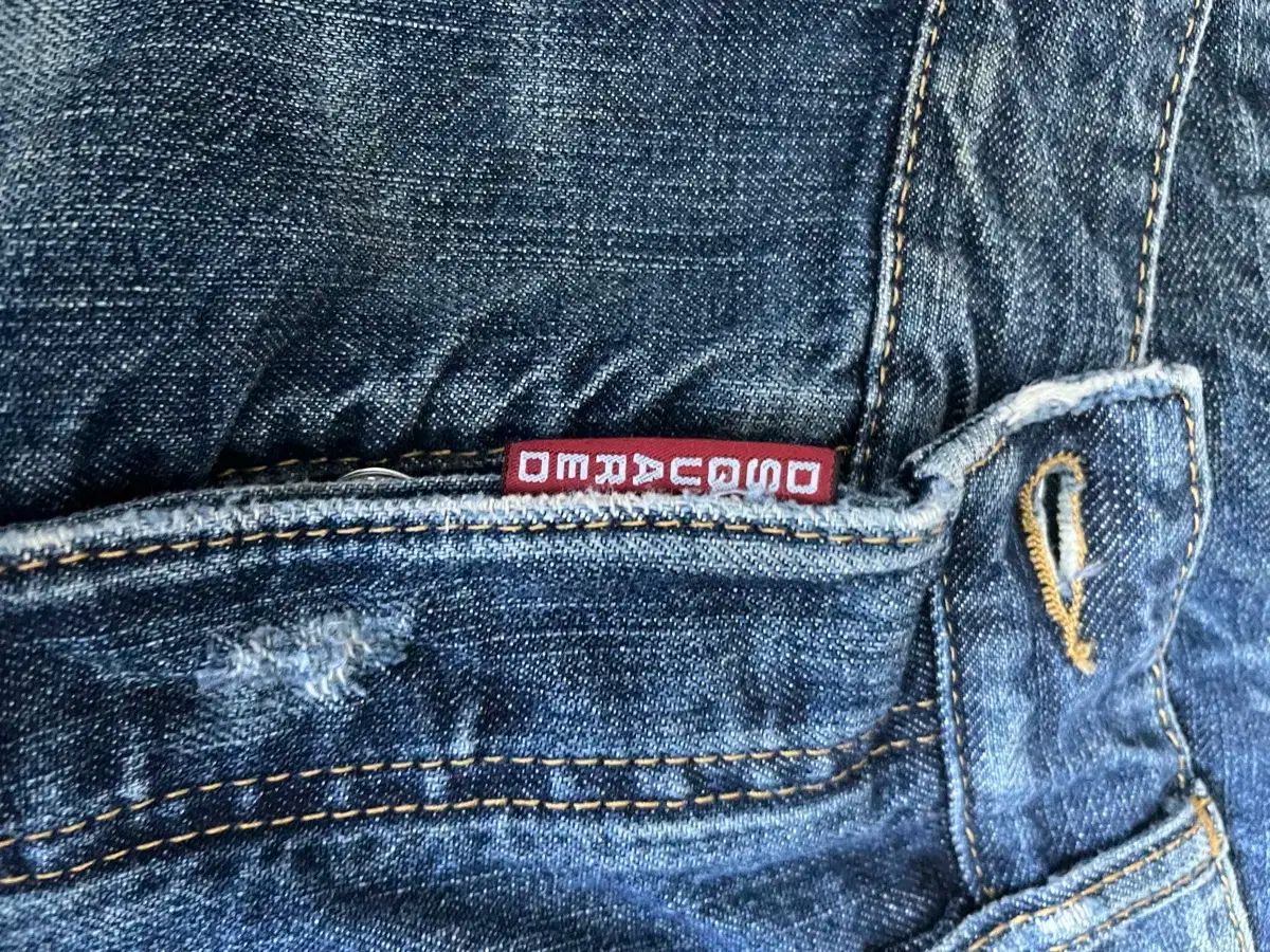 ディースクエアード2 レインボー ディテール デニムハーフパンツ 48