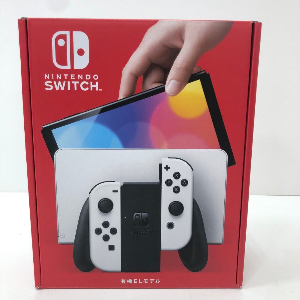 07w0241 Nintendo Switch 有機ELモデル ホワイト 未使用品 XTJ ニンテンドースイッチ ゲームハード - メルカリ