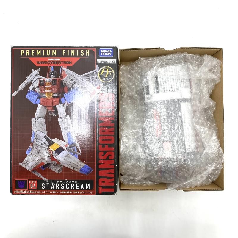 【未開封品】トランスフォーマー PF WFC-04 スタースクリーム Transformers Premium Finish War For Cybertron Trilogy PF WFC