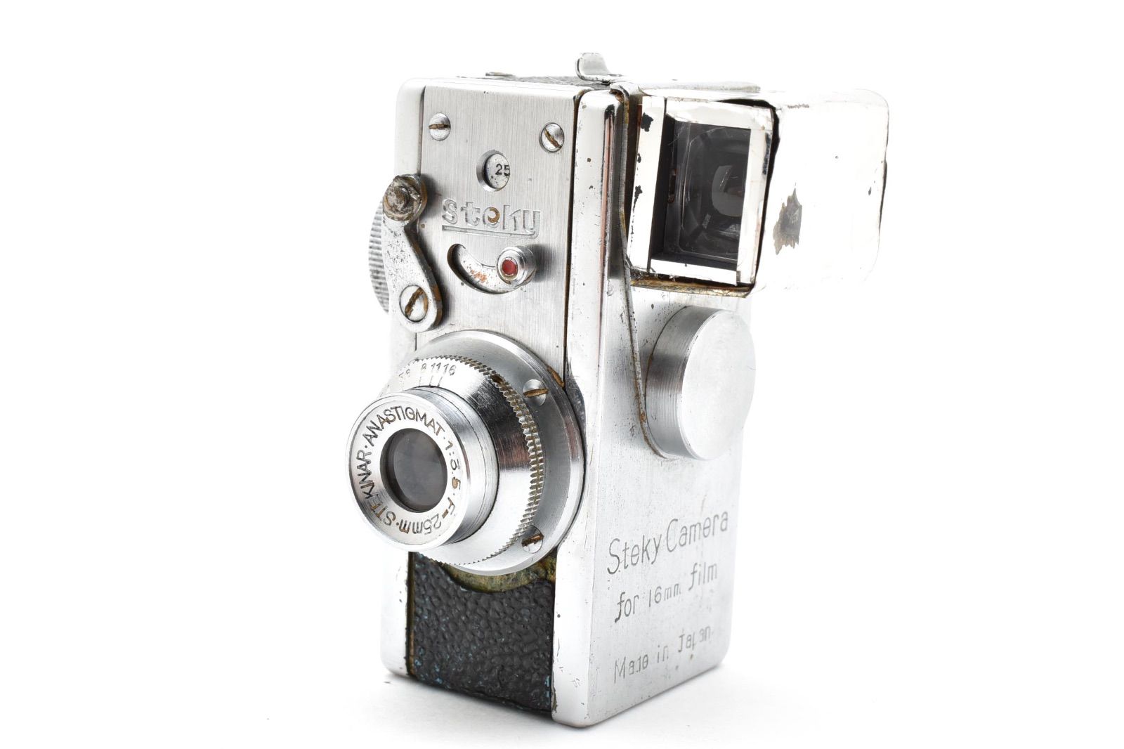 品 STEKY Camera for 16mm film ステキー 小型 フィルムカメラ 豆 スパイカメラ 理研光学工業 現状品 ＃3151