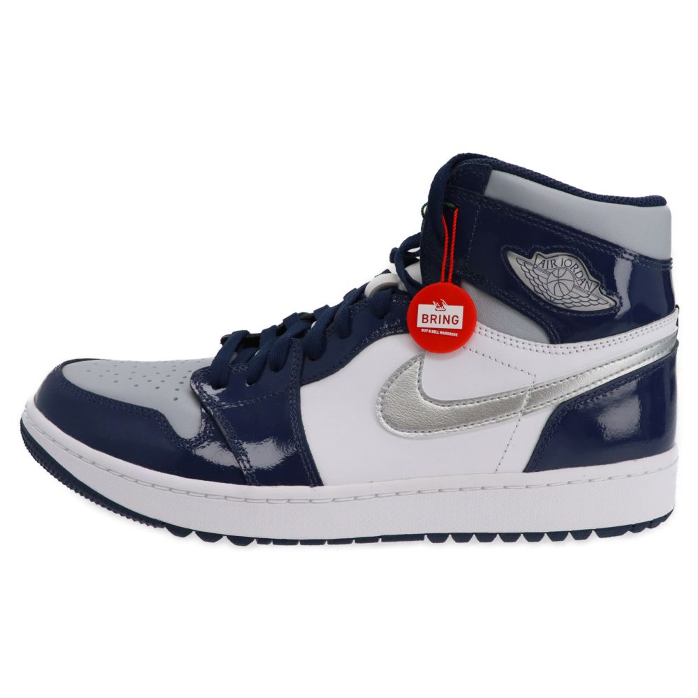 NIKE (ナイキ) Air Jordan 1 High Golf Midnight Navy エアジョーダン1 ハイ ゴルフ ミッドナイト ネイビー  ハイカットスニーカー ネイビー US12/30cm DQ0660-100 - メルカリ