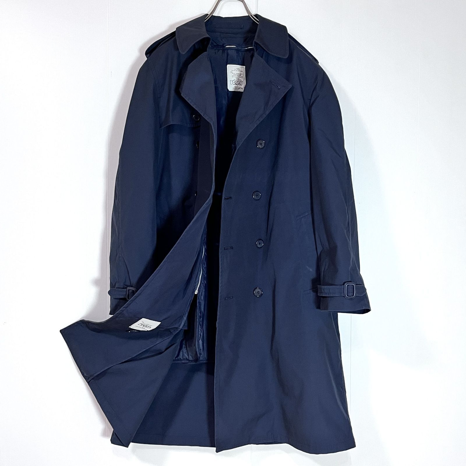 90s 米軍 米海軍 U.S.NAVY オールウェザー コート トレンチコート 42L