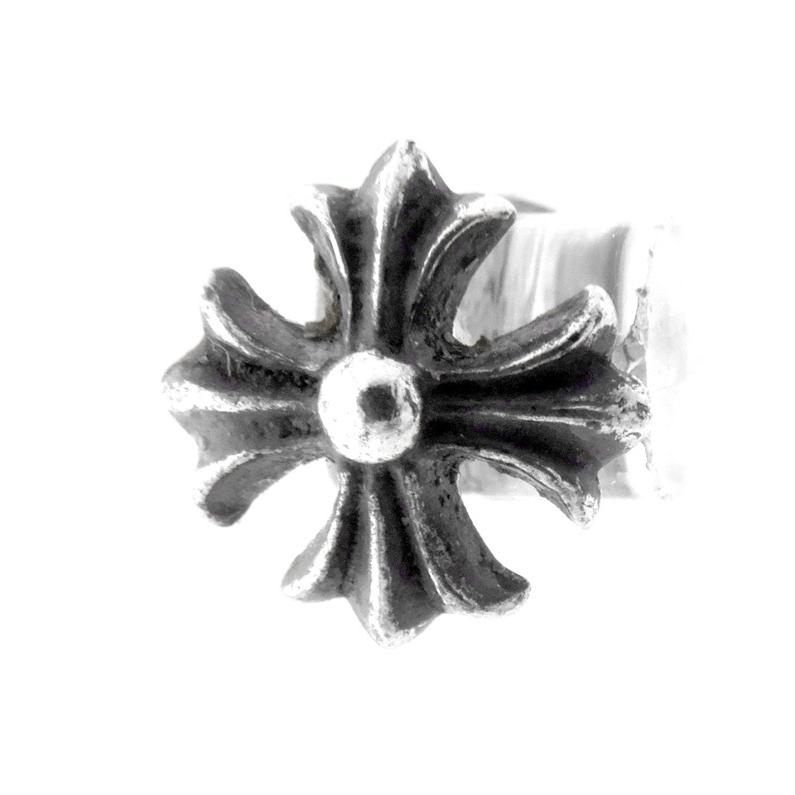 クロムハーツ CHROME HEARTS No2 CH PLS chプラス スタッド シルバー ピアス w24210