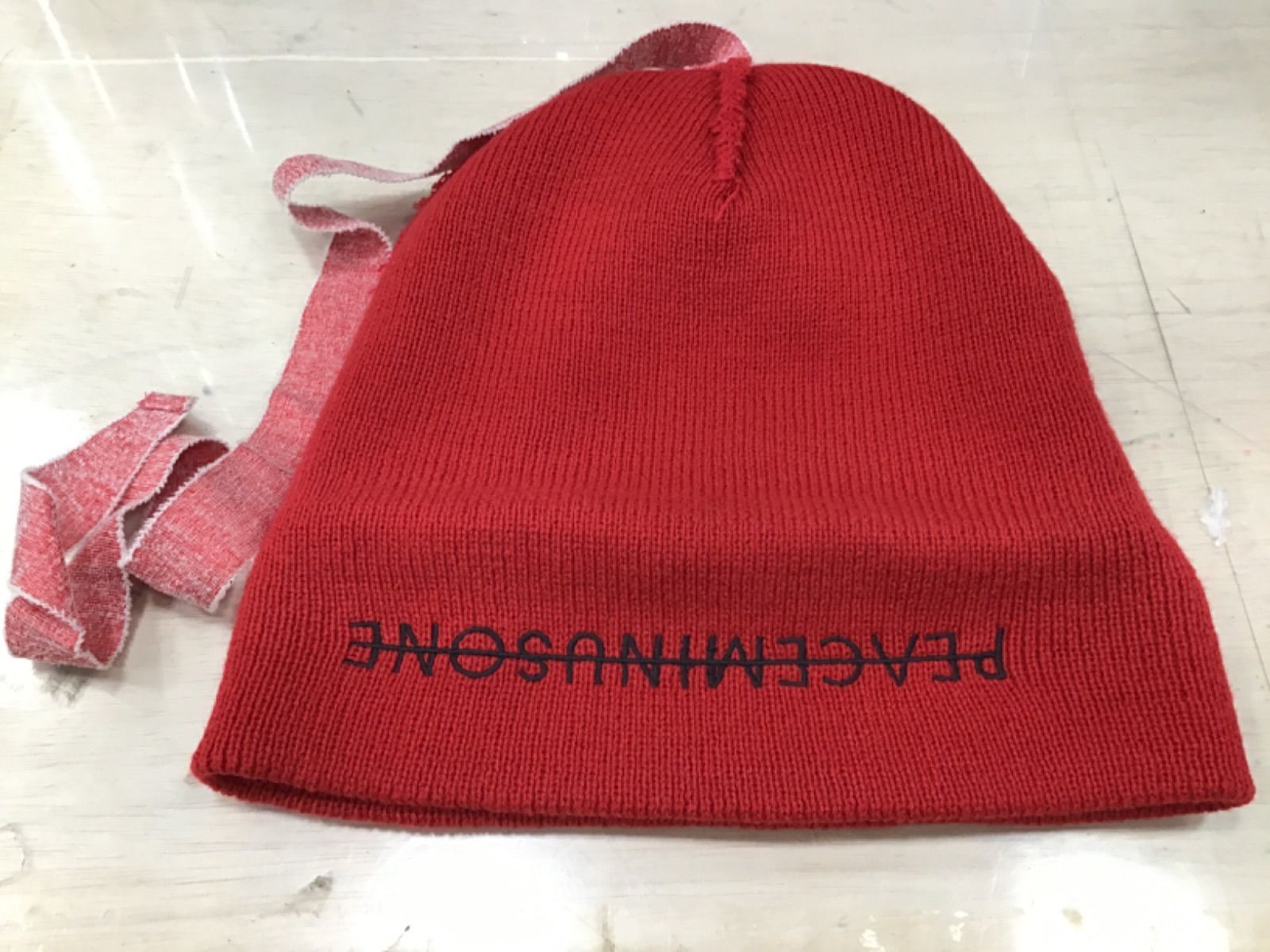 74 PEACEMINUSONE ピースマイナスワン ニット帽 U5792 - メルカリ