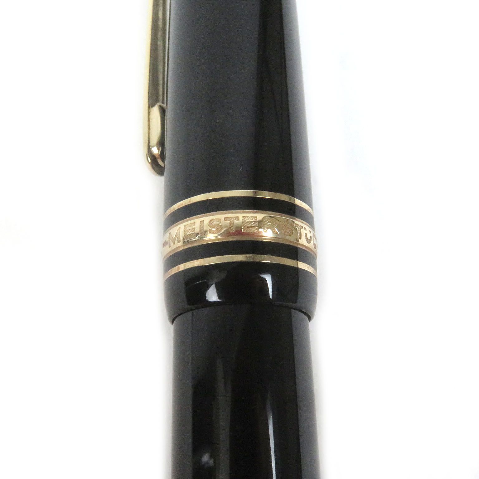 □MONTBLANC モンブラン マイスターシュテュック 146 ペン先14K Fニブ キャップ式 万年筆 ブラック ゴールド ドイツ製 メンズ WWW_SKLAD-KIRPICHA_RU