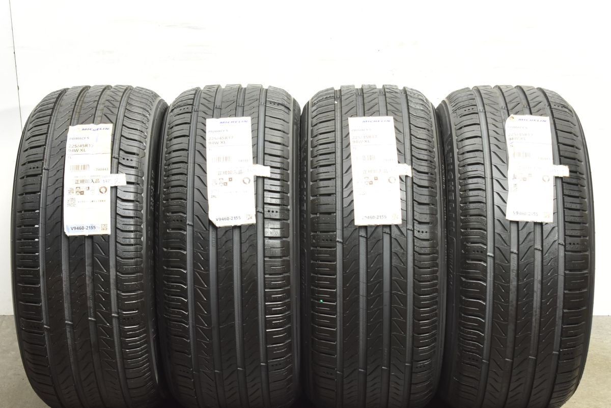 製 ミシュラン プライマシー4 225 45R17 4本セット プリウス カローラツーリング スポーツ Aクラス Cクラス ゴルフ