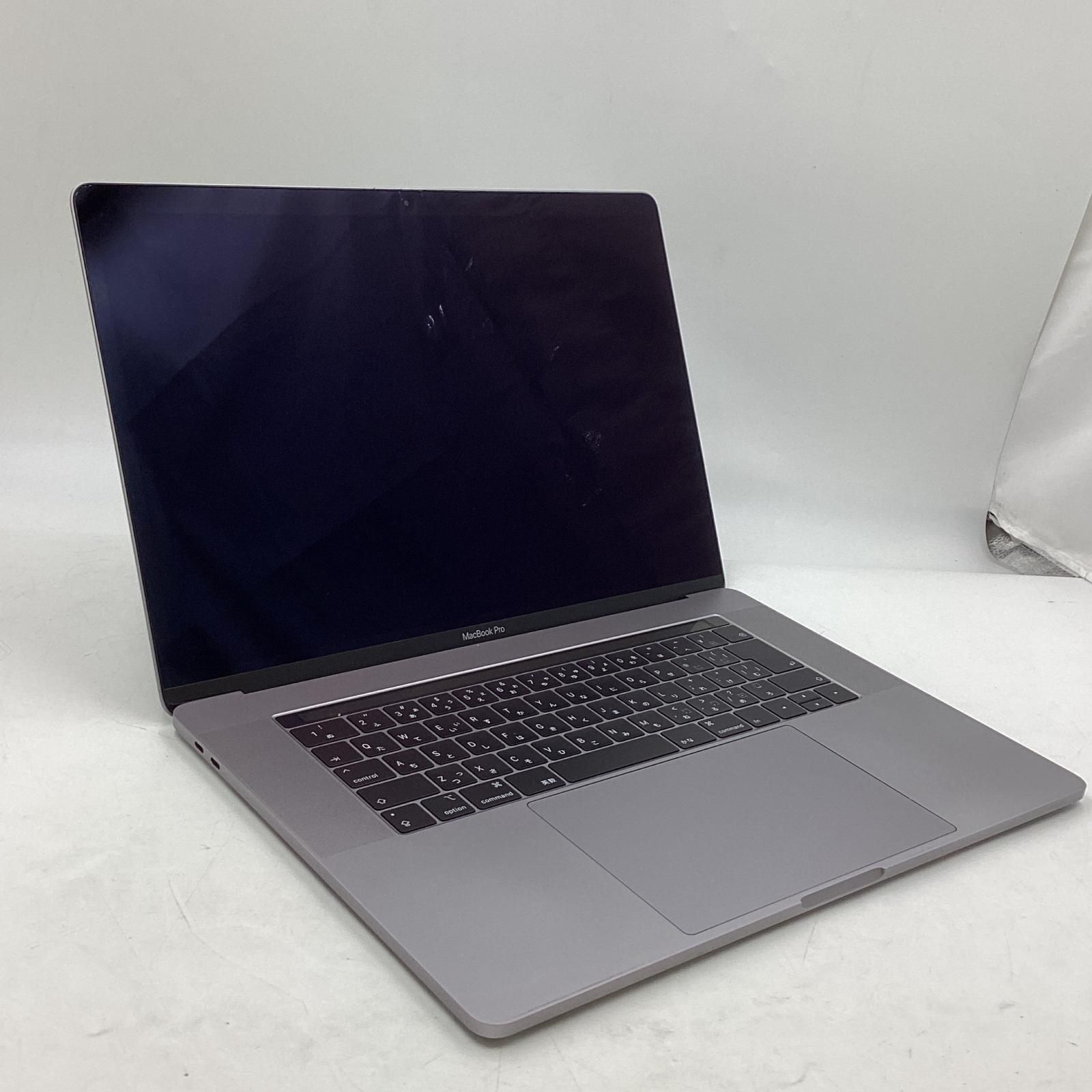 【全額返金保証】【最速発送】Apple MacBook Pro 2018 15インチ 2.6 GHz 6コア Intel Core i7 16GB SSD 512GB 85.7% 動作確認済