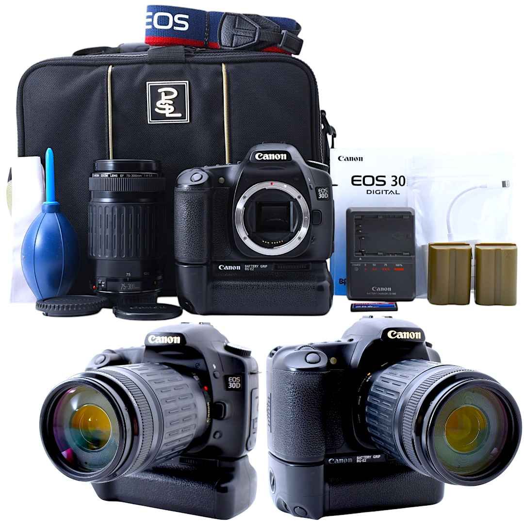 楽天市場】【中古】【1ヶ月保証】 Canon キヤノン EOS 30D レンズセット CFカード付き : カメラのヒデヨシ 楽天市場店