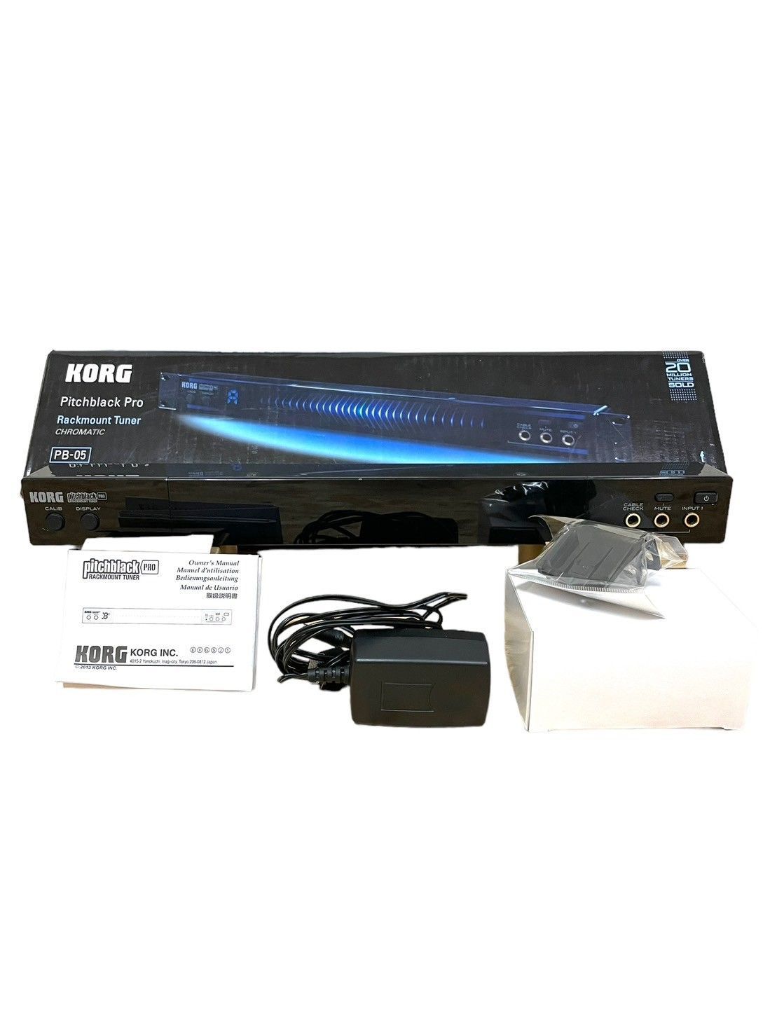 KORG PB-05 pitchblack Pro ラックマウント チューナー T1661336