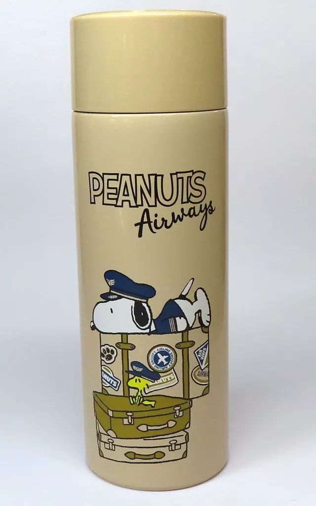 ANA ピーナッツ　ステンレスマグボトル 新品 ANA 機内販売 限定 スヌーピー ステンレスマグボトル 機内販売