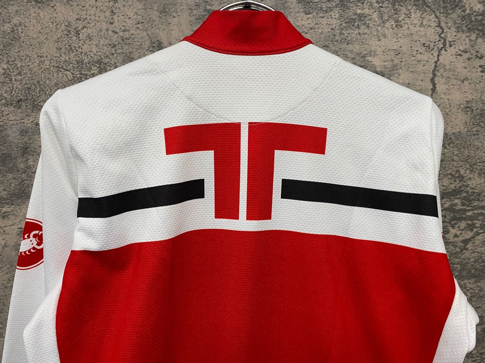 Castelli XL サイクルジャケット 長袖 黒赤白 Castelli ＜スーパーSALE＞早い者勝ち![14%OFF+4%CP有]【即納