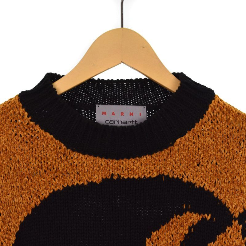 マルニ MARNI カーハート CARHARTT WIP 22AW JUMPER IN BLACK マルニ MARNI カーハート CARHARTT WIP 22AW JUMPER IN BLACK