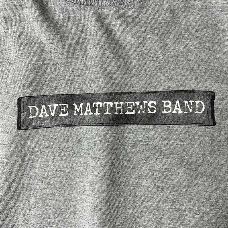 00s USA製 Dave Matthews Band 2002 ツアー プリント 半袖 Tシャツ L