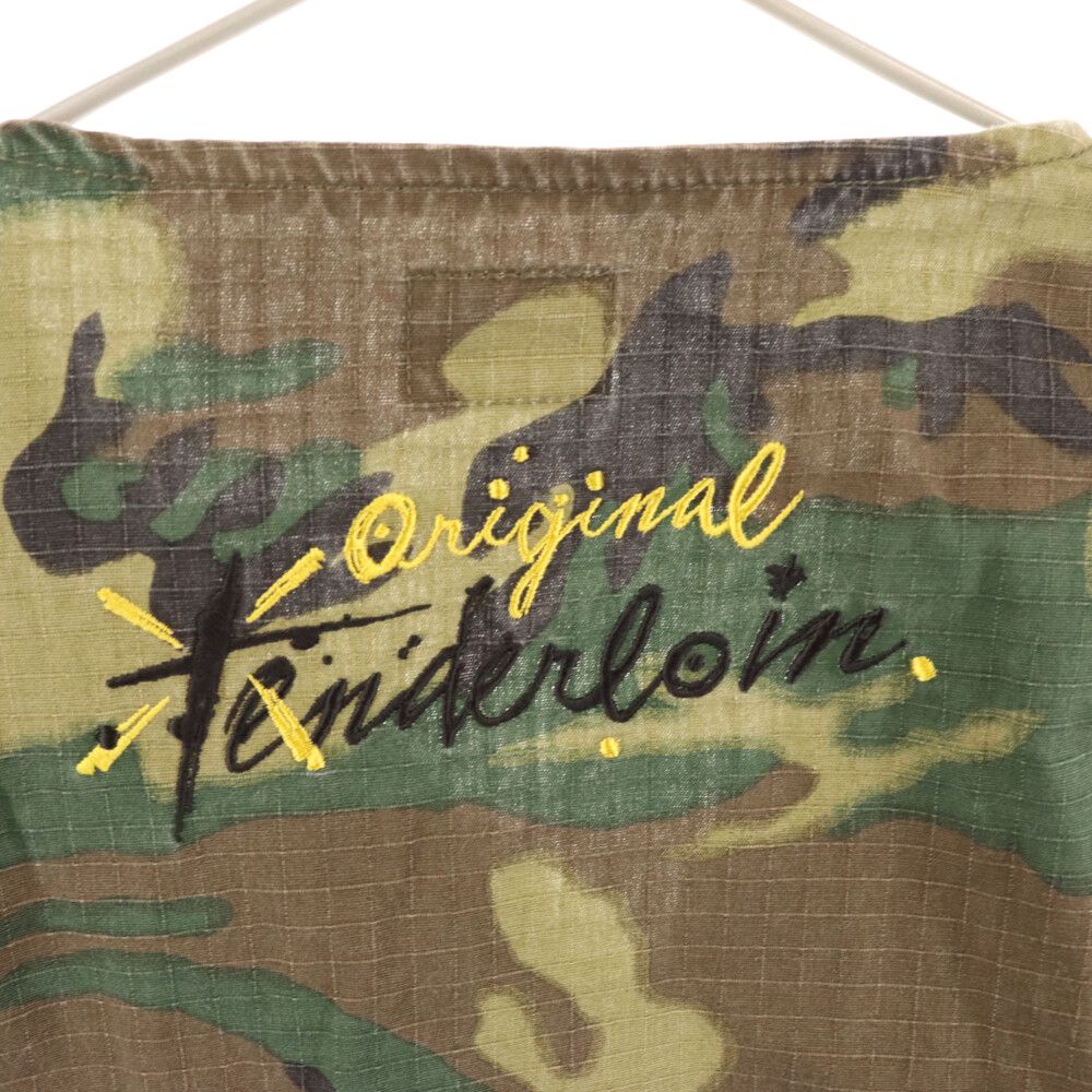 TENDERLOIN (テンダーロイン) 20SS ZIP UP WORK JACKET CAMO ジップ