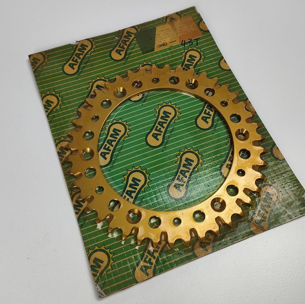 AFAM スプロケット 43T ヤマハ YZ250 82-94 他 13511-43 チェーンサイズ520 ♥