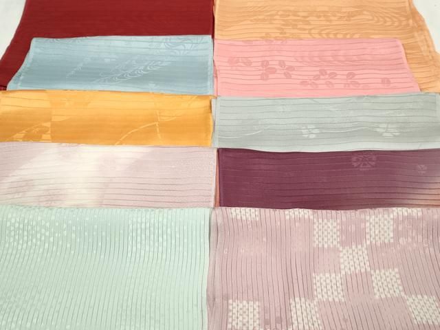 平和屋本店 夏物 和装小物 帯揚げ10枚 DZAA10730kh5