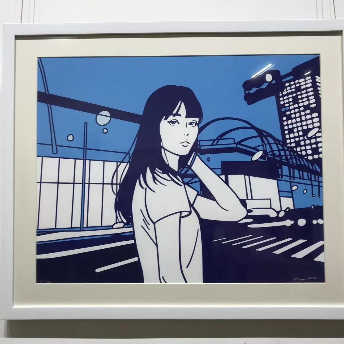 版画 KYNE Untitled ED:50 A KYNE | Untitled：R (Executed in 2021.) | Available for Sale