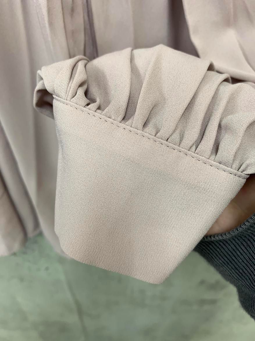  cawaii カワイイ 美しいボレロ風ラインのプリーツブラウス トップス シャツ ピンク レディース ノースリーブ シャツ ブラウス