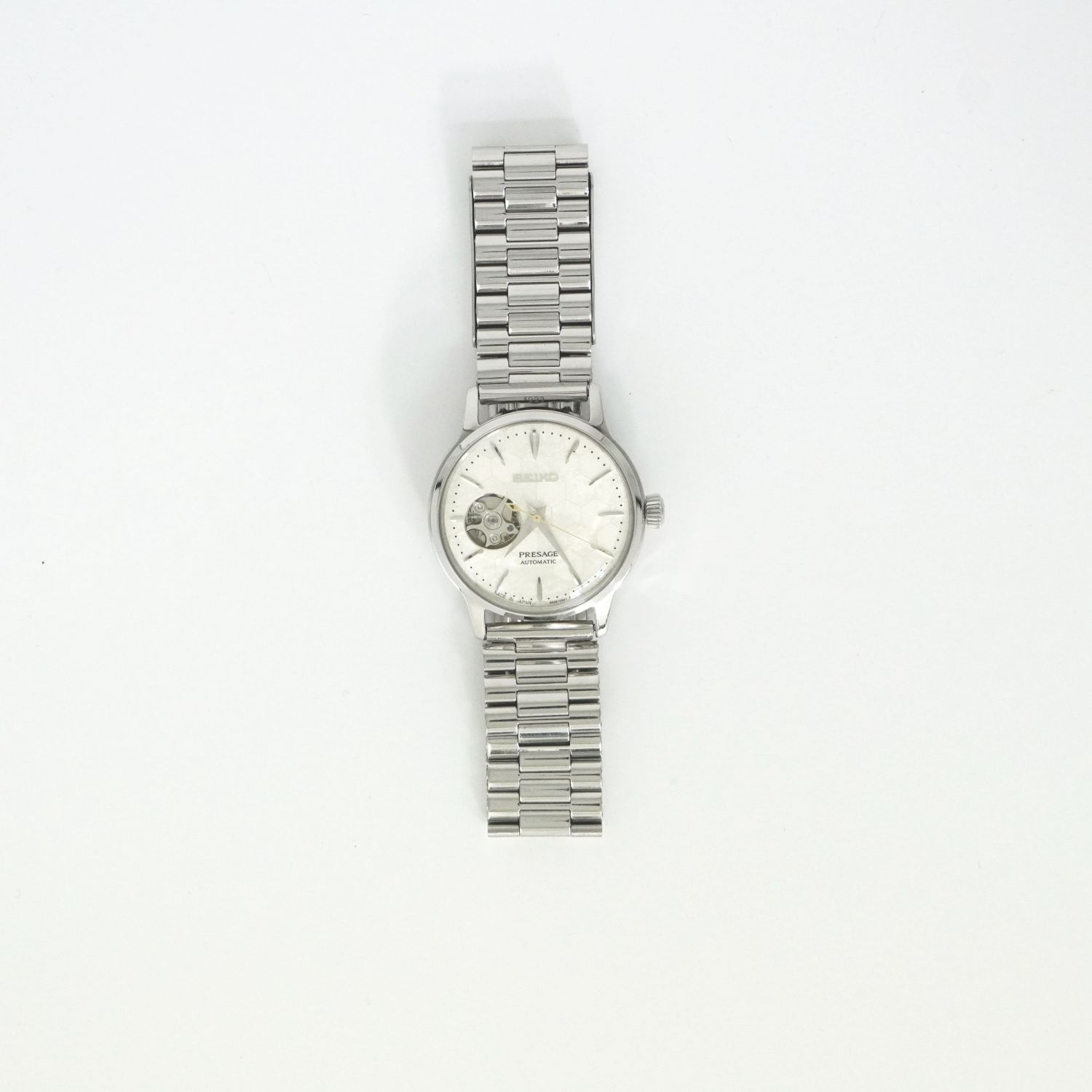 中古】 SEIKO セイコー メンズ腕時計 PRESAGE 限定 ハニカムダイヤル  