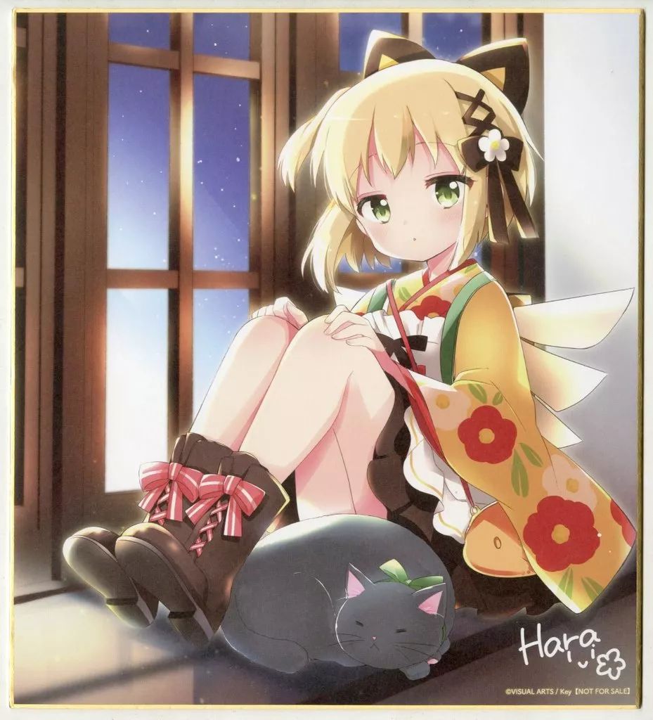 コトブキヤ プリマドール 月下 特典色紙付き 中古】紙製品 月下 イラスト色紙 「プリマドール 月下 1/7 PVC製塗装
