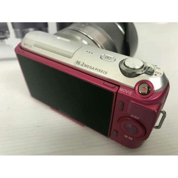 ソニー SONY NEX-C3 ボディ ピンク #1183 ソニー SONY α NEX-C3 ズームレンズキット ピンク SDカード付き