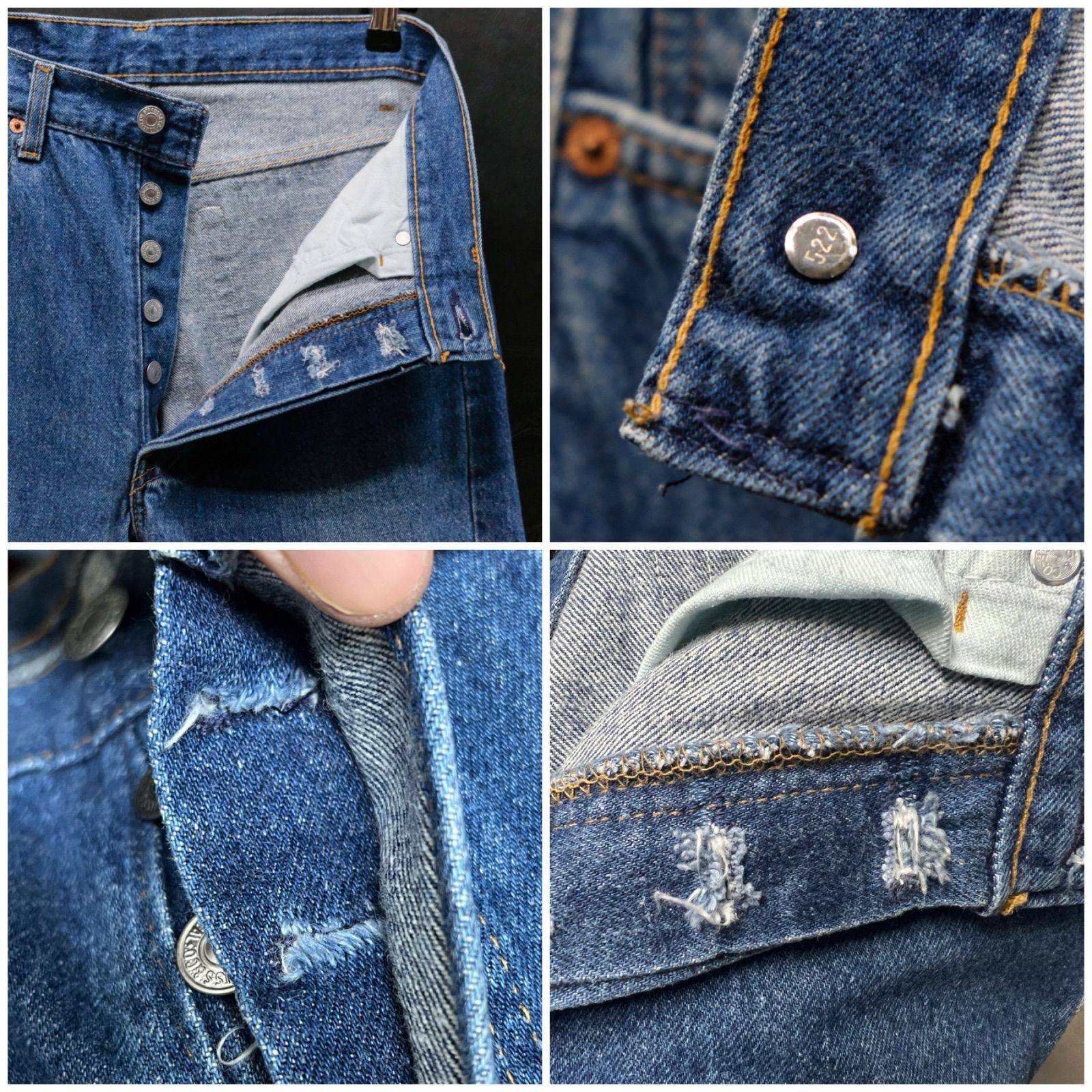 専用です。90's 米国製 Levi's 501 赤文字 522刻印 91年製 90's 米国製 Levi's 501 W32/約79cm 赤文字 522刻印 91年製