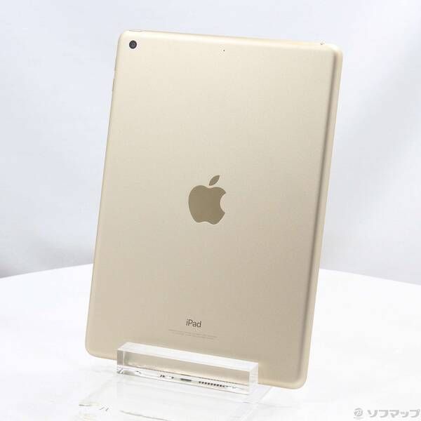 中古品〕 iPad 第5世代 32GB ゴールド MPGT2J／A Wi-Fi【269