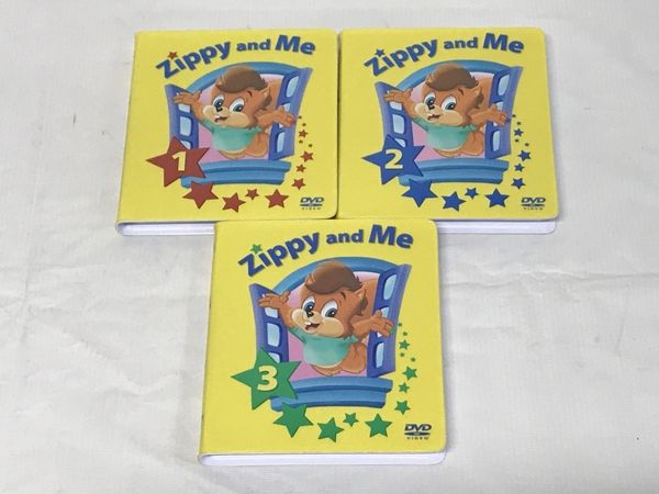 動作保証】Zippy and me 2023 DVD3枚 CD3枚 Guide 教材 子供 英語 