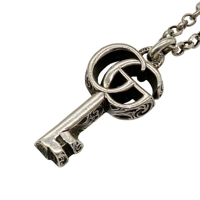 GUCCI グッチ ダブルG キーモチーフ ネックレス 627757