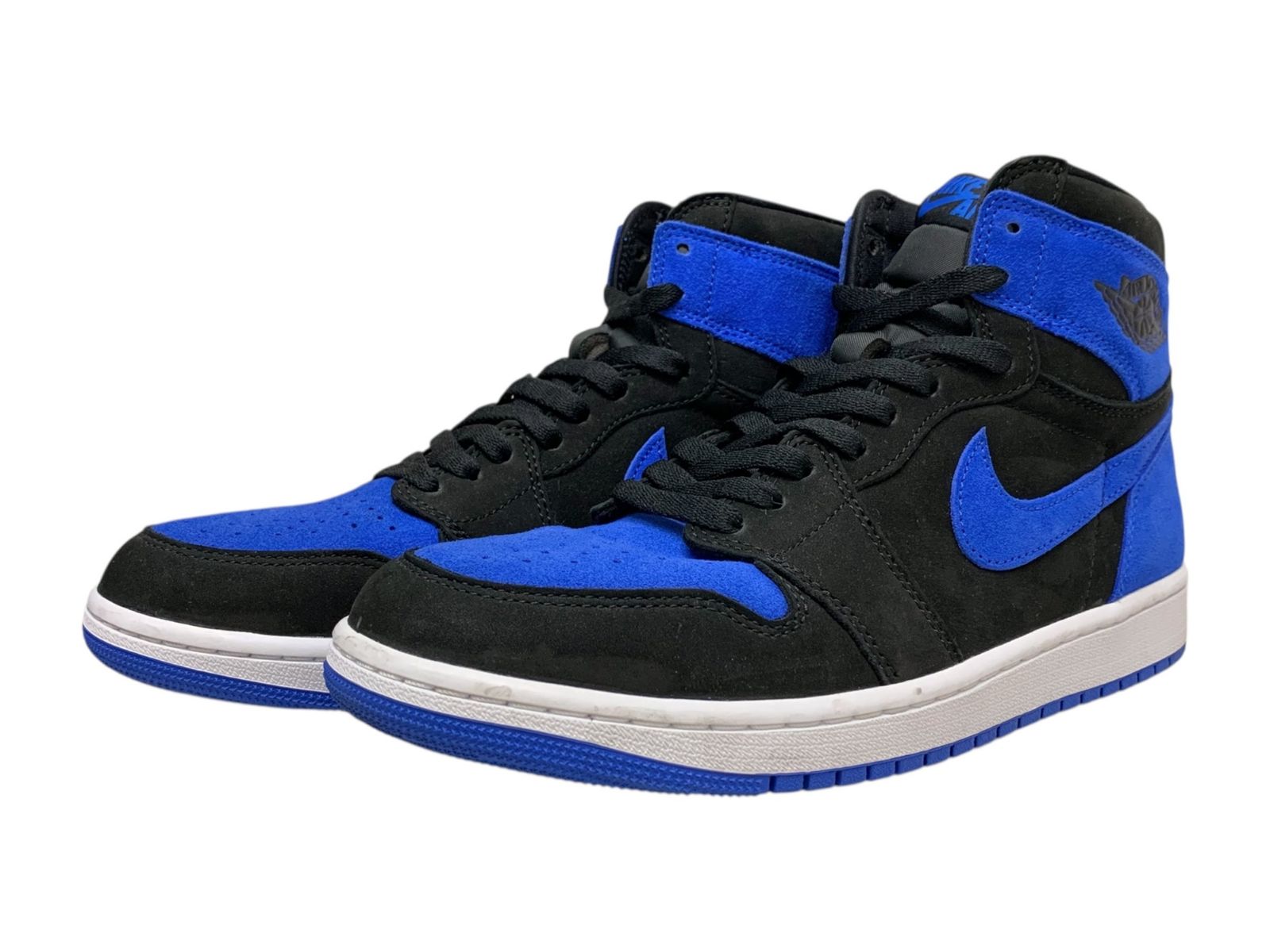 NIKE ナイキ Air Jordan 1 Retro High OG Royal Reimagined ハイカットスニーカー DZ5485-042 28cm US10 ブラック × ブルー メンズ|036