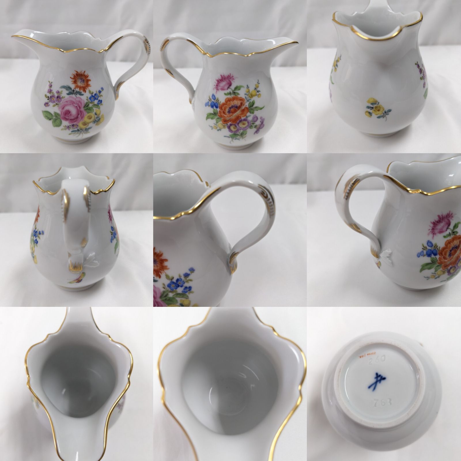 ⭐美品❗マイセン Meissen ティーセット ティーポット カップ&ソーサー 
