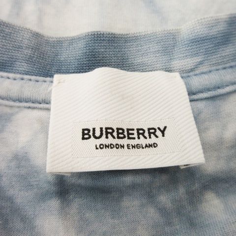りんこです。BURBERRY LONDON光沢 ブルー ネクタイ バーバリー ロンドン BURBERRY LONDON タンクトップ クルー