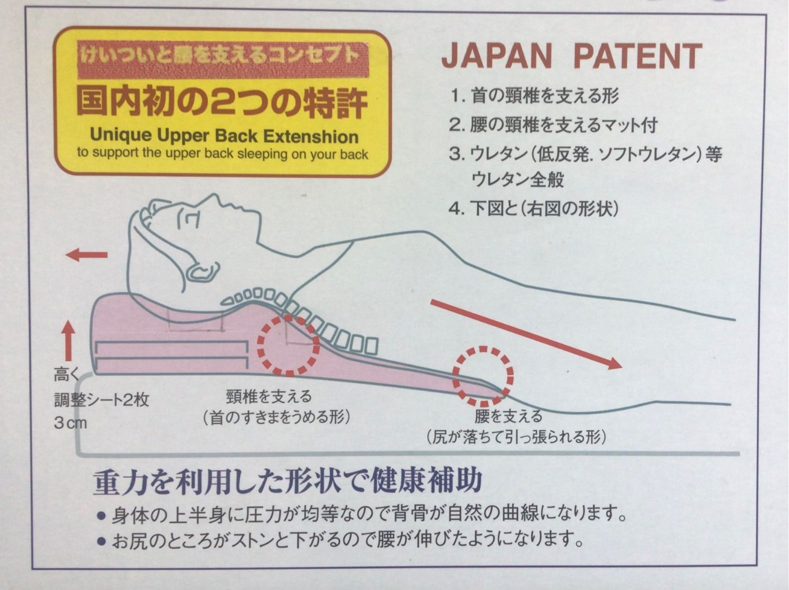 カイロプラクタースリープピロー ソフト - メルカリ