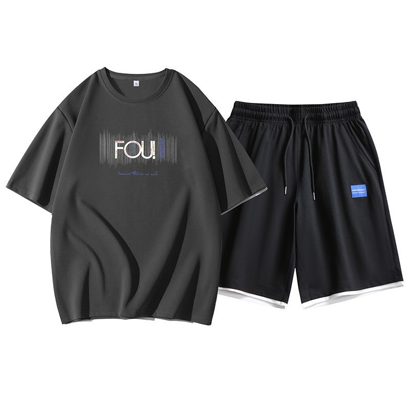 上下セット セットアップ Tシャツ ハーフパンツ 半袖 メンズ 夏